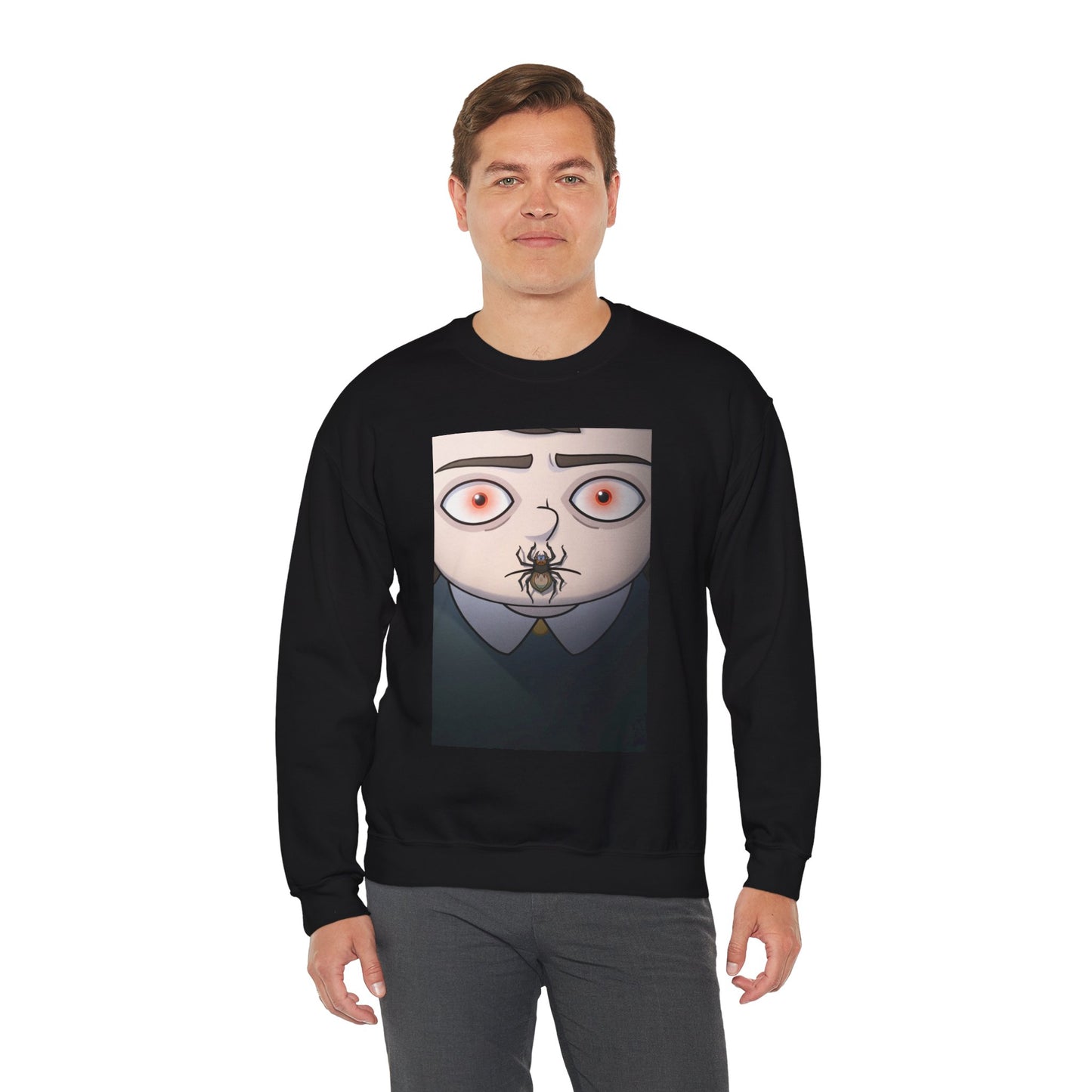 Haunted Hotel Abaddon & Spider Sweatshirt Black