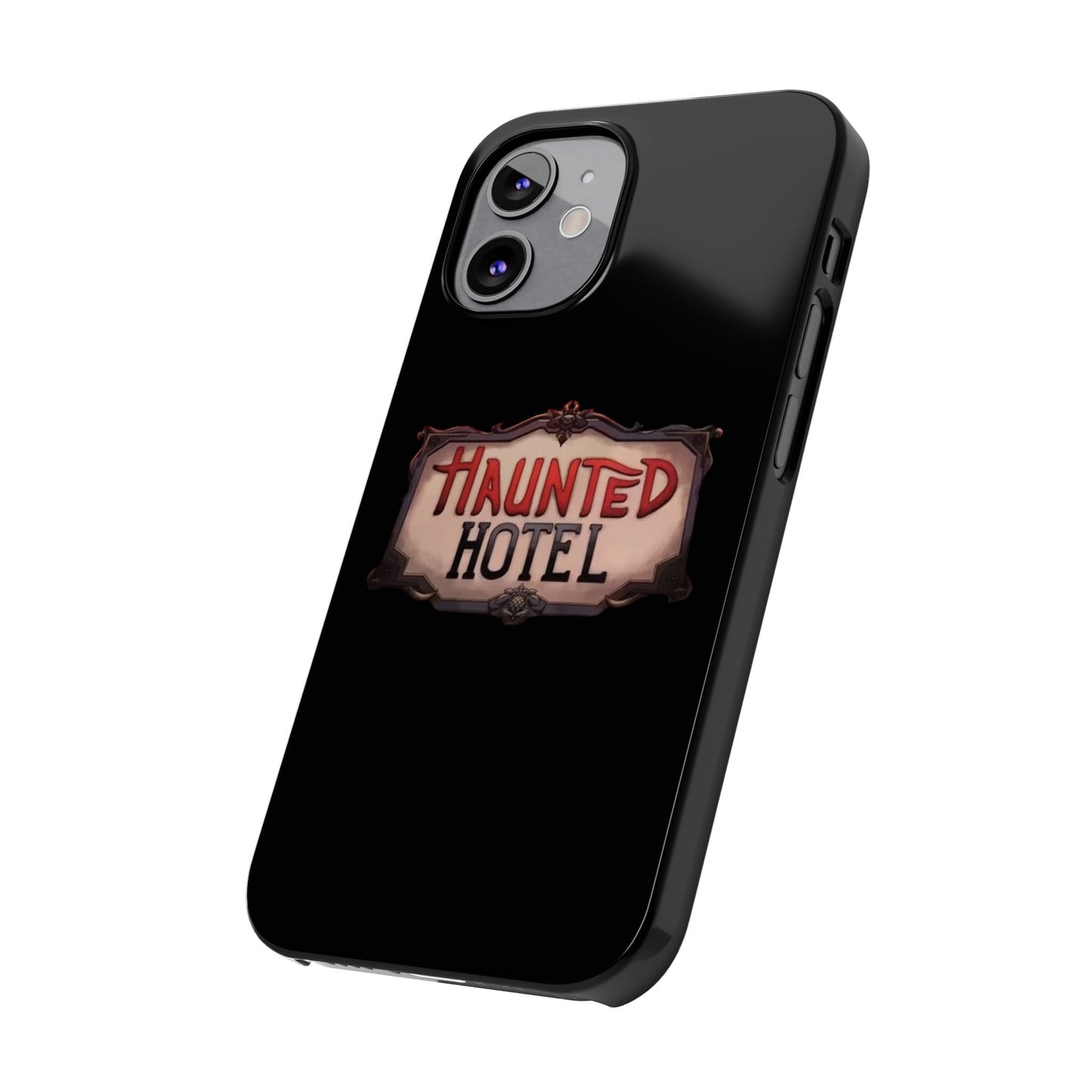 Haunted Hotel iPhone Logo Case Black