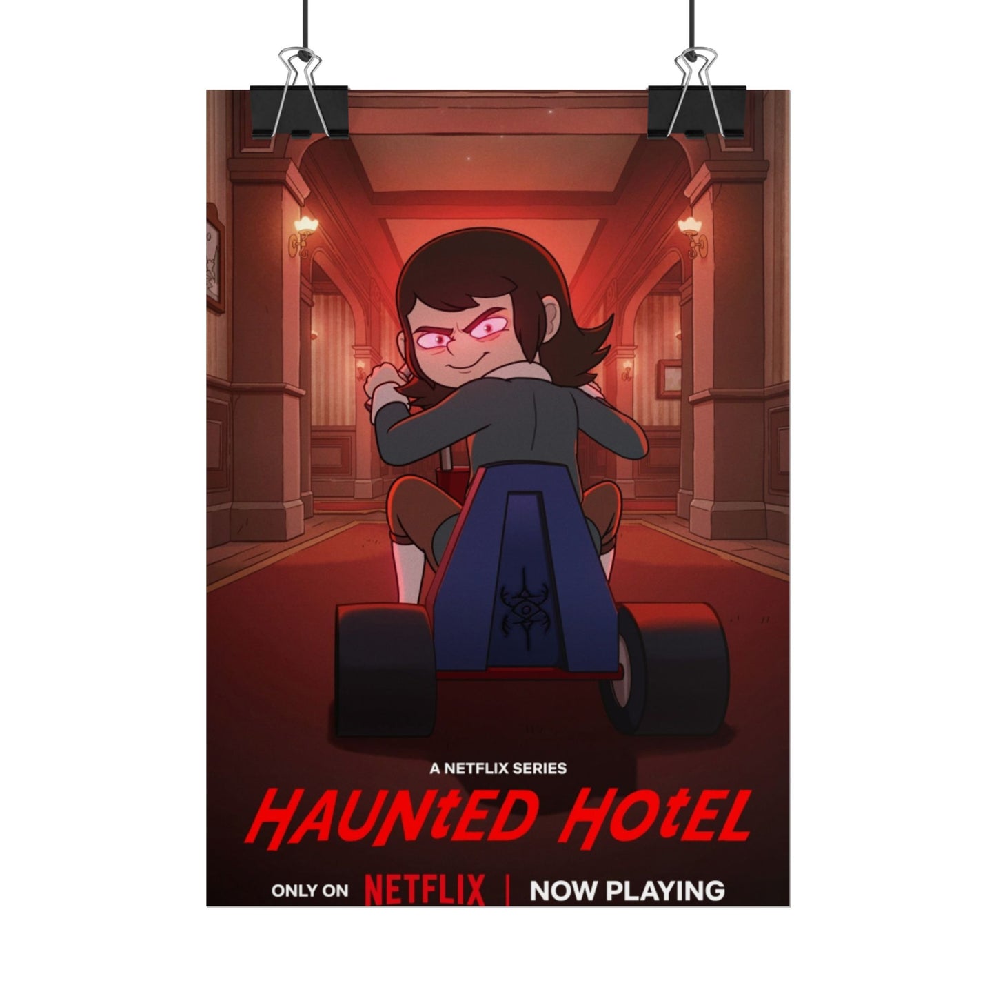 Haunted Hotel Abaddon Kart Poster