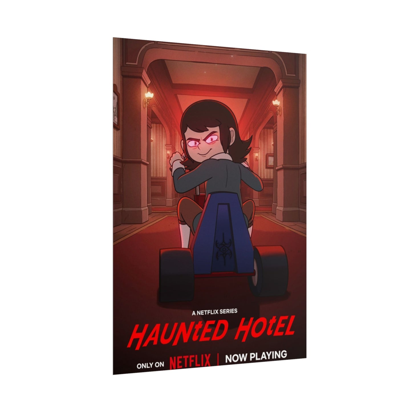 Haunted Hotel Abaddon Kart Poster