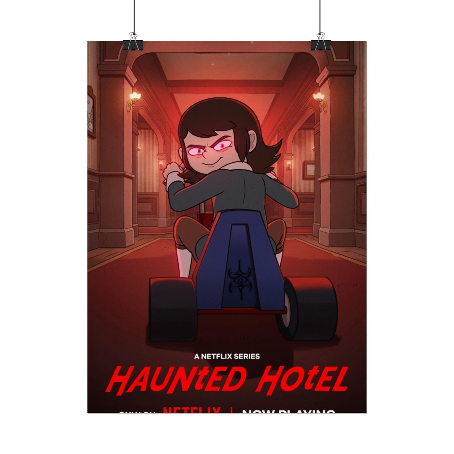 Haunted Hotel Abaddon Kart Poster