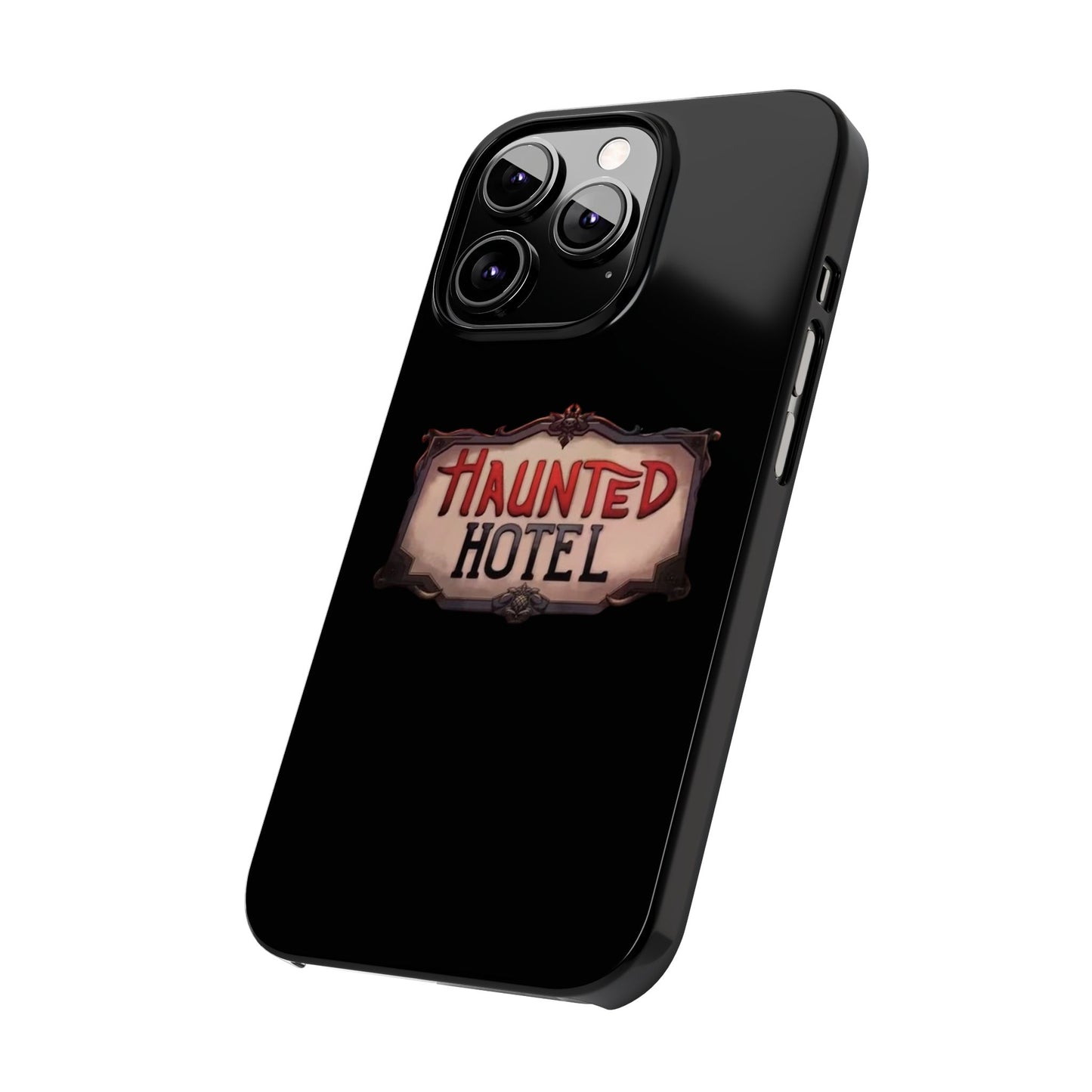 Haunted Hotel iPhone Logo Case Black