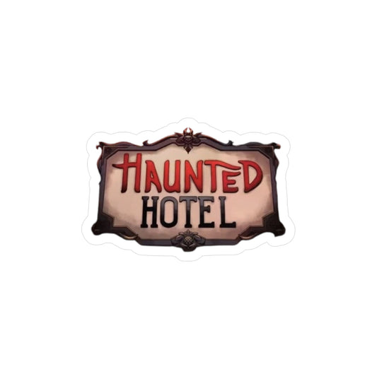 Haunted Hotel Logo Sticker