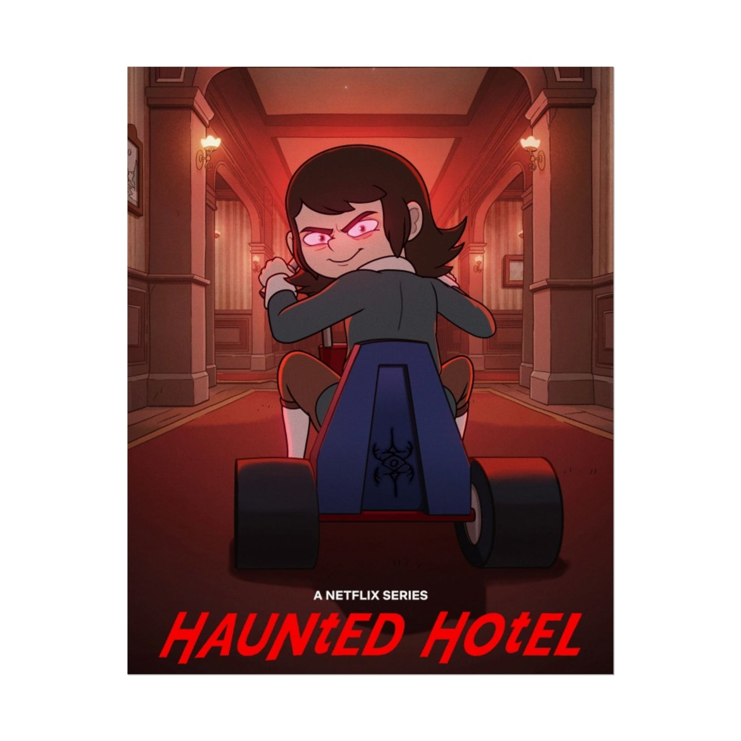 Haunted Hotel Abaddon Kart Poster