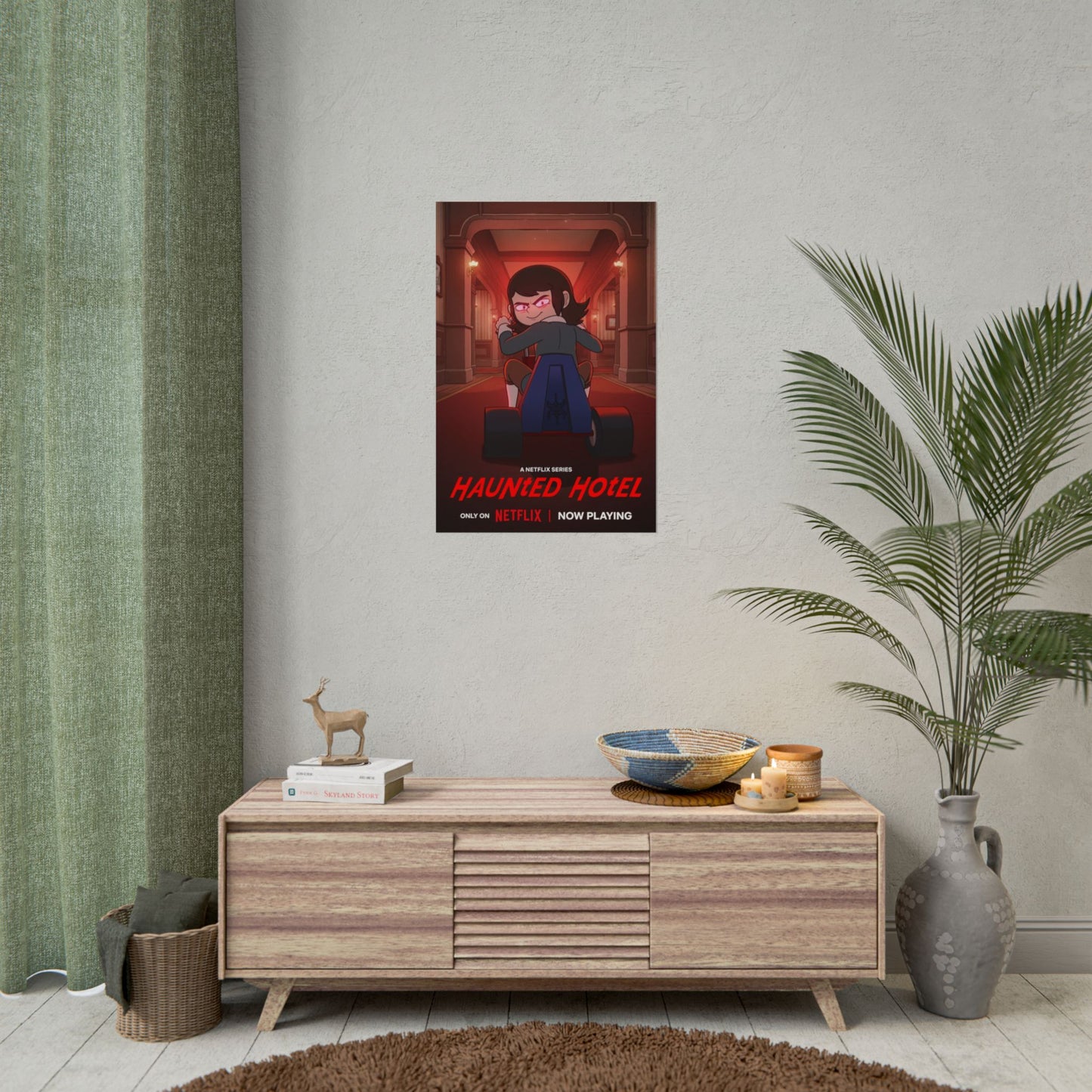 Haunted Hotel Abaddon Kart Poster