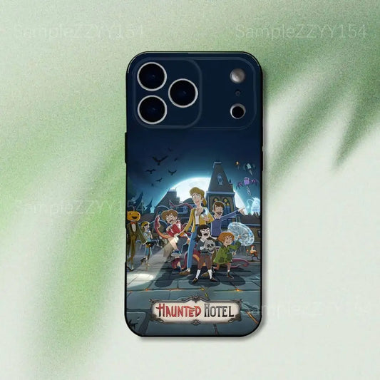 Haunted Hotel Full Moon iPhone Case