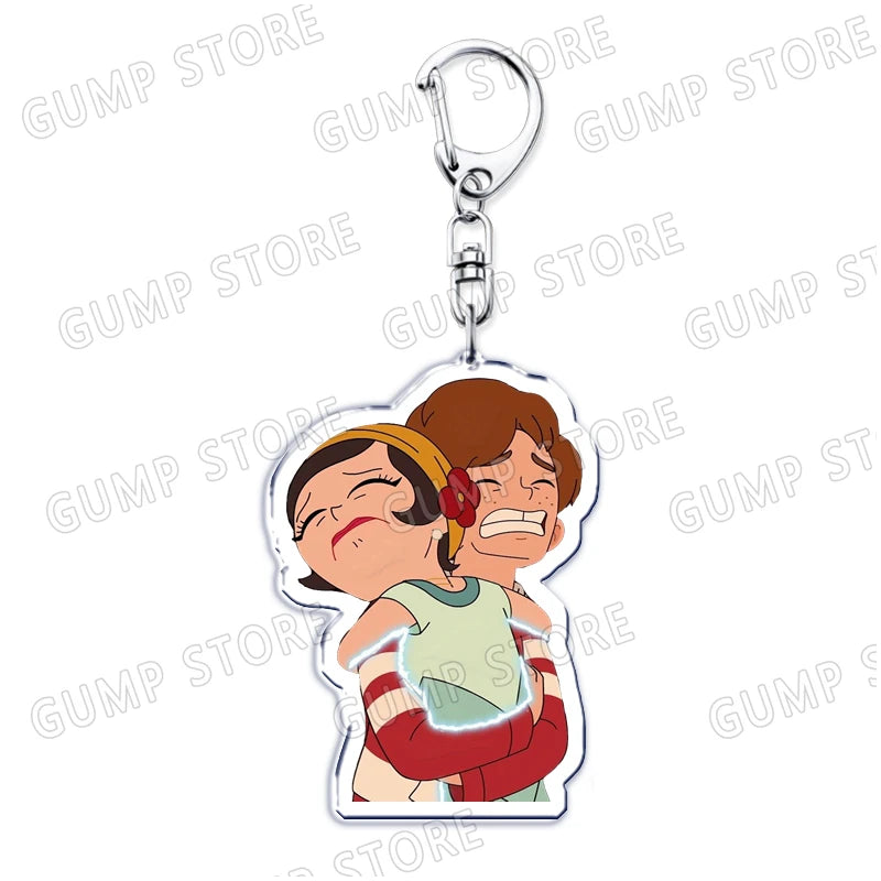 Haunted Hotel Hug Keychain
