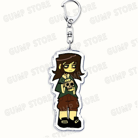 Haunted Hotel Cartoon Abaddon Keychain