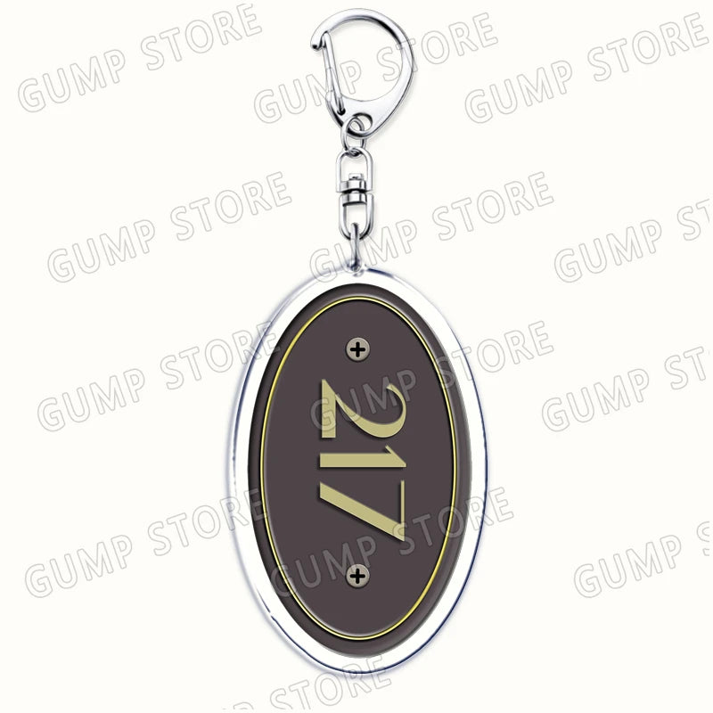 Haunted Hotel 217 Keychain
