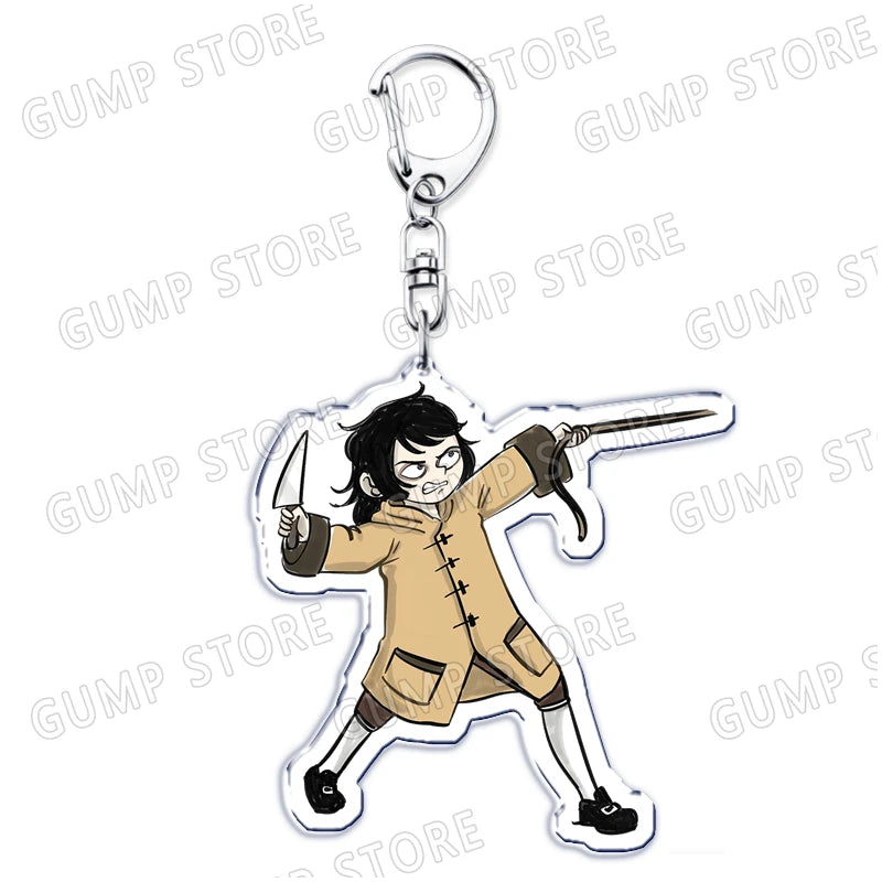 Haunted Hotel Dueling Abaddon Keychain