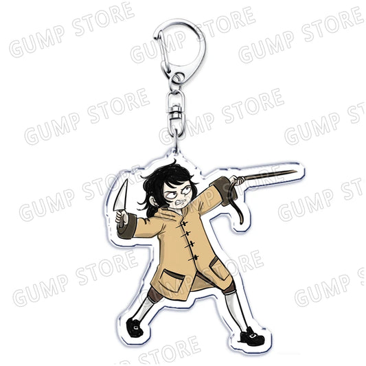 Haunted Hotel Dueling Abaddon Keychain