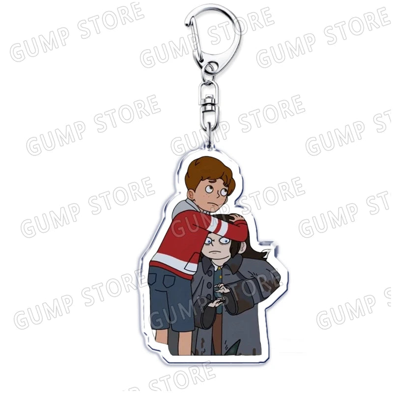 Haunted Hotel Friendship Keychain