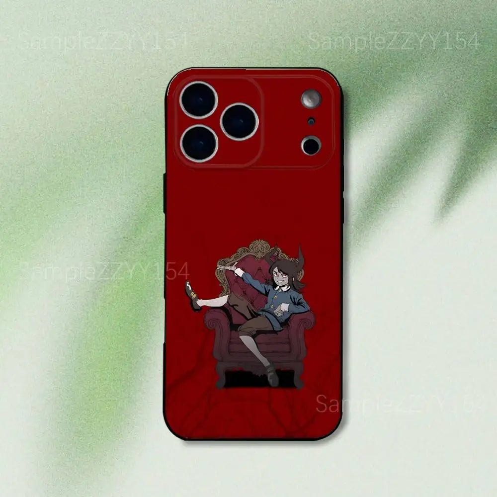 Haunted Hotel Lord Abaddon iPhone Case