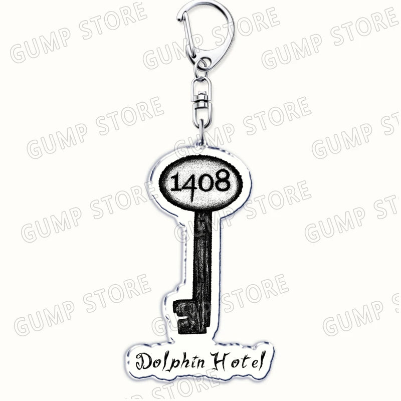 Haunted Hotel 1408 Keychain