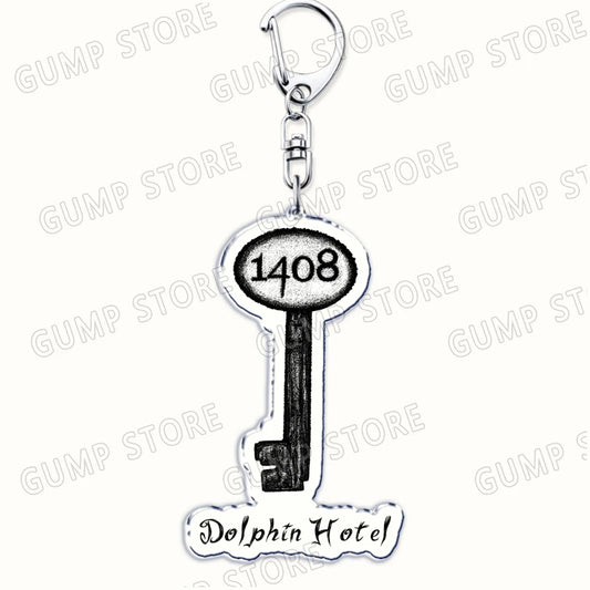 Haunted Hotel 1408 Keychain