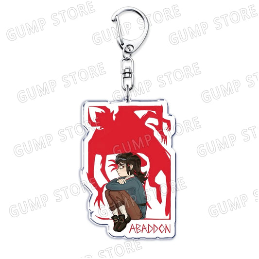 Haunted Hotel Demon Abaddon Keychain