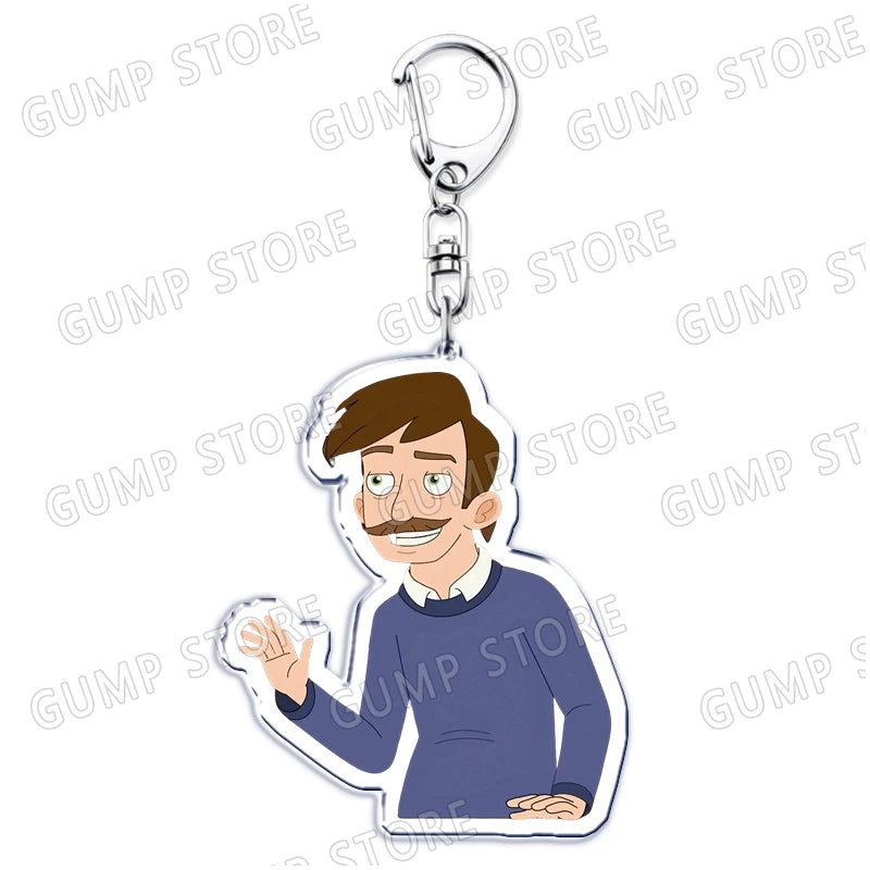 Haunted Hotel Nathan Keychain