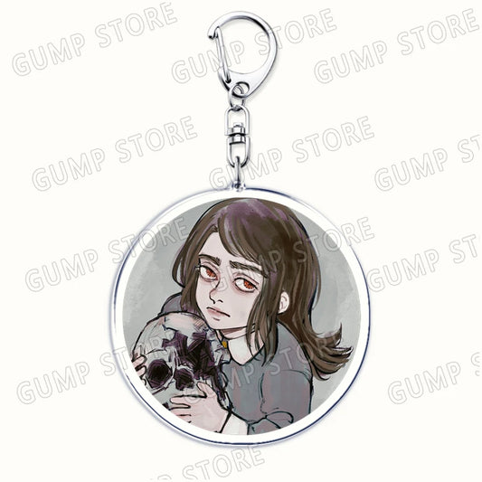 Haunted Hotel Draw Style Abaddon Keychain