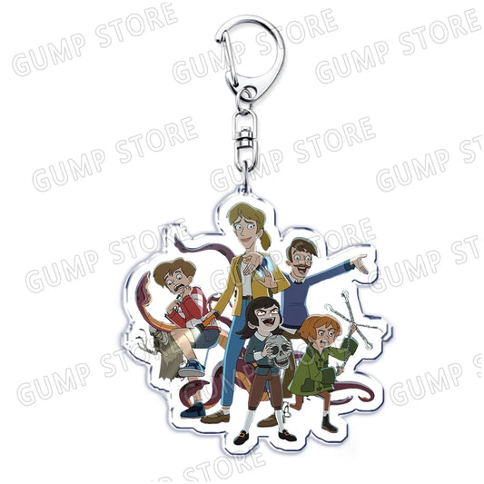 Haunted Hotel Family Keychain